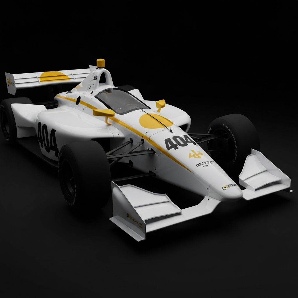 Indy Lane Entertainment race car number 404